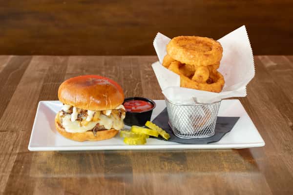 French Onion Burger