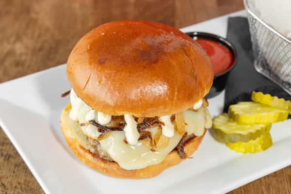 French Onion Burger