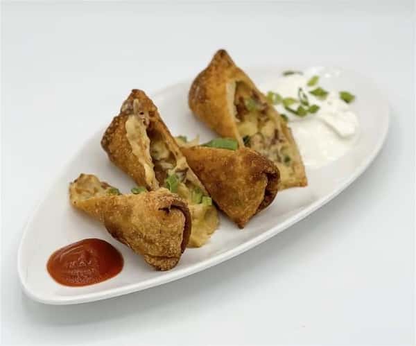 Loaded Potato Eggrolls