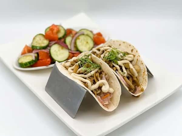 Vegan Chimichurri Portobello Taco