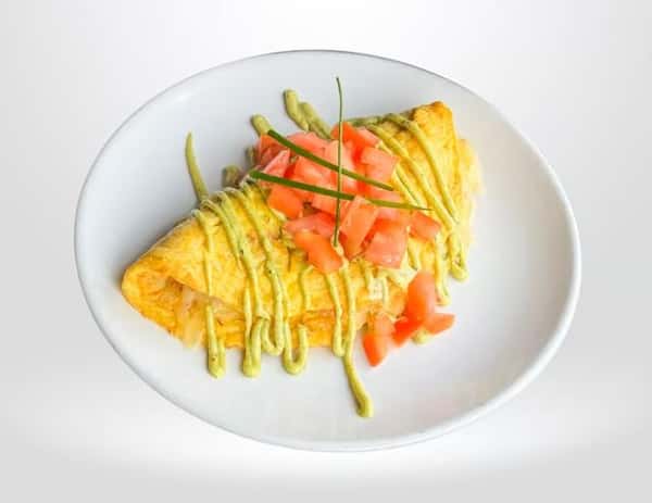 Seafood Omelette