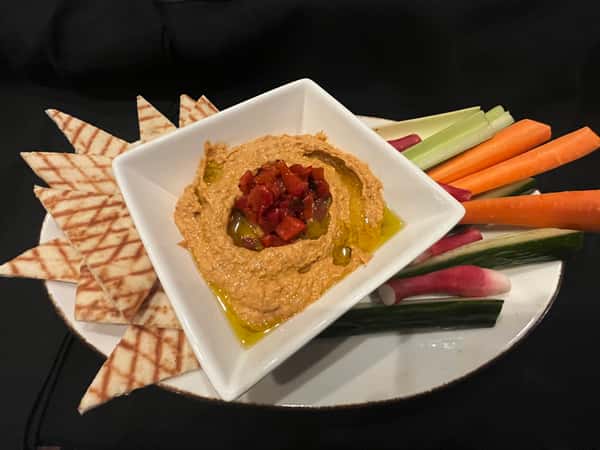 Roasted Red Pepper Hummus