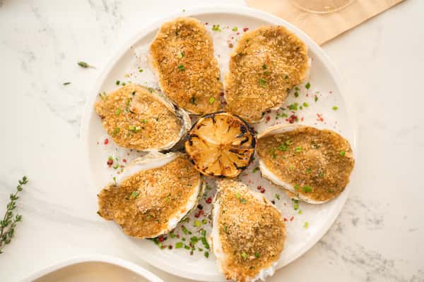 Hearth Baked Oysters (1/2dz)
