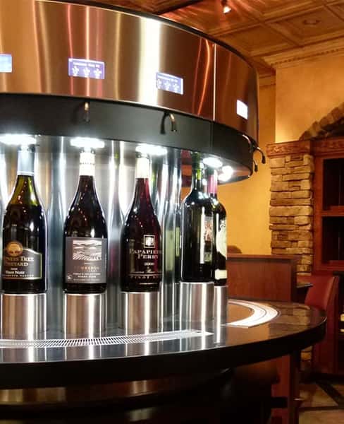 wine bottles