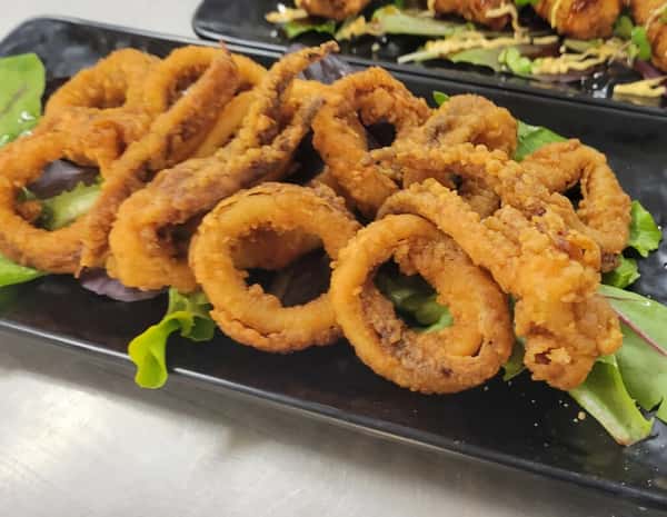 Fried Calamari - Ika Geso Karaage
