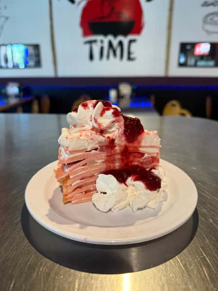 Strawberry Crepe Cake