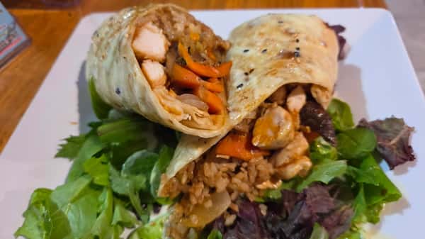Teriyaki Chicken Burrito