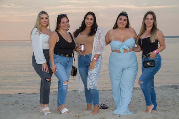 Friends at the beach