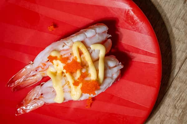 Mayo Steam Shrimp Nigiri