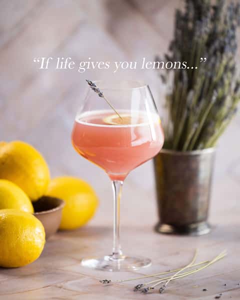 Consider the Lavender 75 our favorite way to make the most of a few lemons.✨

This cocktail is bright, floral, refreshing, and always a good answer to the question, "What should I drink?" 🍋💜🥂

Also tonight is Bourbon & Blues, with live blues beginning at 8 PM.