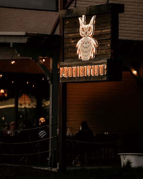 Prohibition entrance in Murray Utah near Salt Lake City