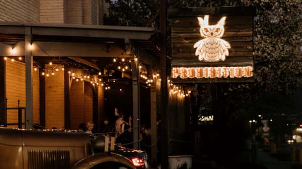 Outdoor Patio at Prohibition