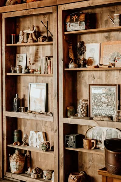 interior bookshelf