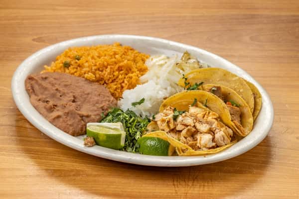 Two Street Tacos Plate