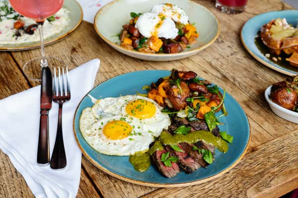 Skirt Steak & Eggs