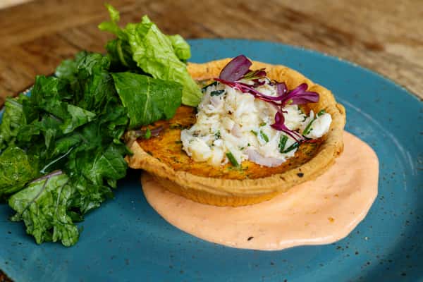 Blue Crab Quiche