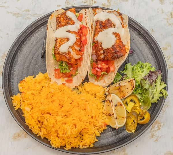Blackened Haddock Tacos