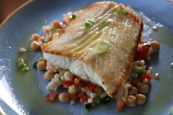 Pan-Seared Halibut