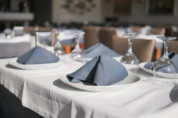 Table decorated
