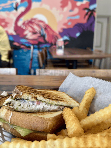 Chicken Salad Panini