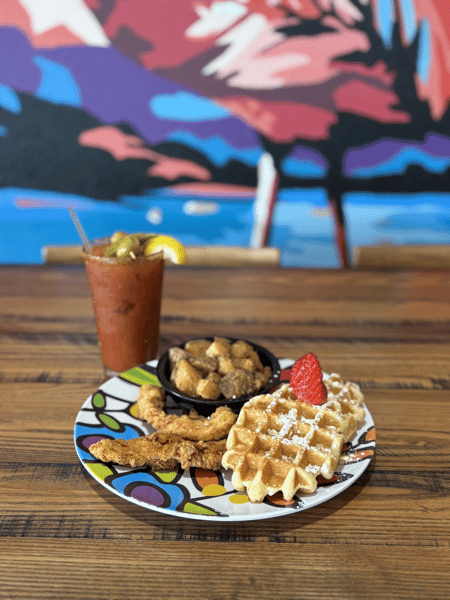 Chicken and Waffles