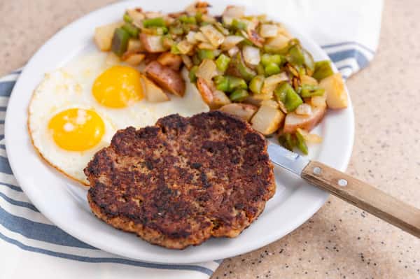 Kimmie's Style Patty and Eggs