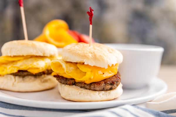 breakfast sliders