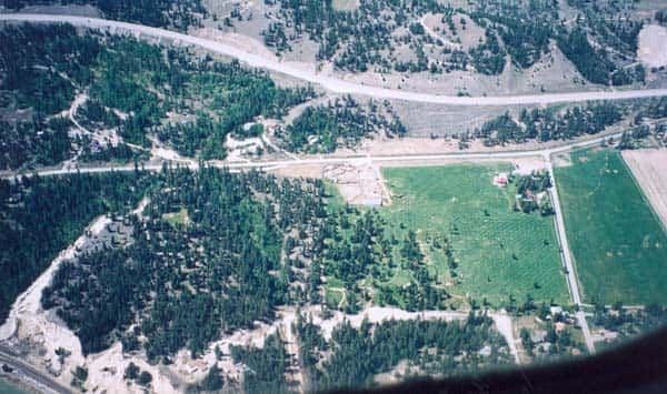 Aerial view of Coy's
