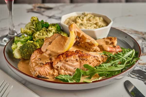 salmon dish