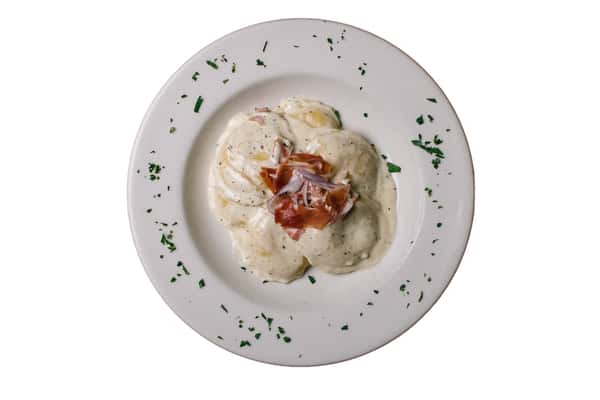 Ravioli Carbonara