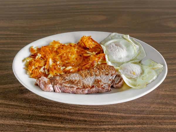 New York Steak Eggs