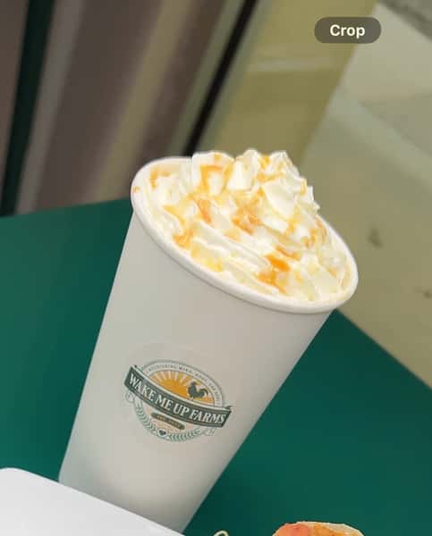 Dulce de Leche White Mocha Latte