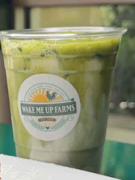 Honey Lavender Matcha Latte (Sweetened)