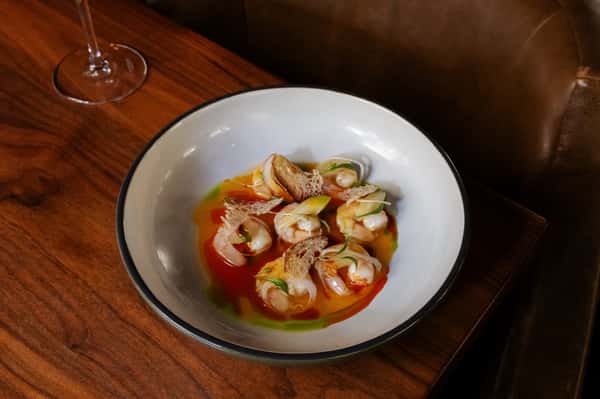 Chilled Shrimp Escabeche