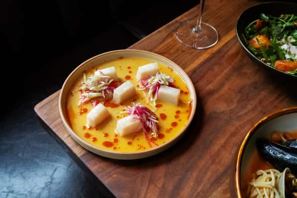 Hamachi Crudo