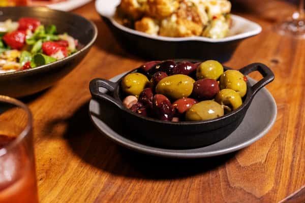 Smoked Olives