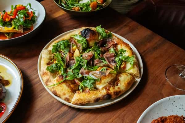 Peach Pizza
