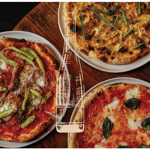 pizza's