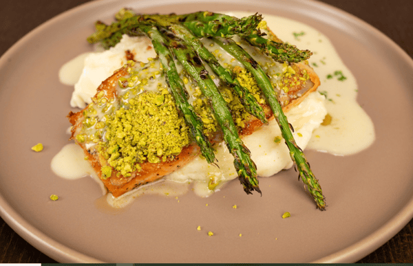 Pistachio Encrusted Salmon