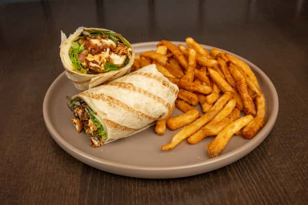 Crispy BBQ Chicken Wrap
