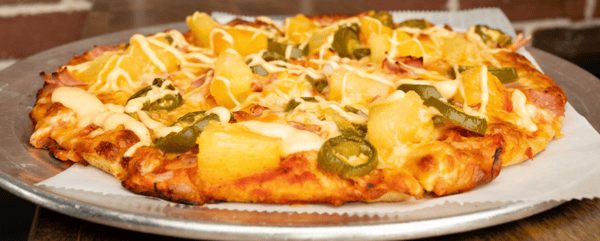 Angry Hawaiian Pizza