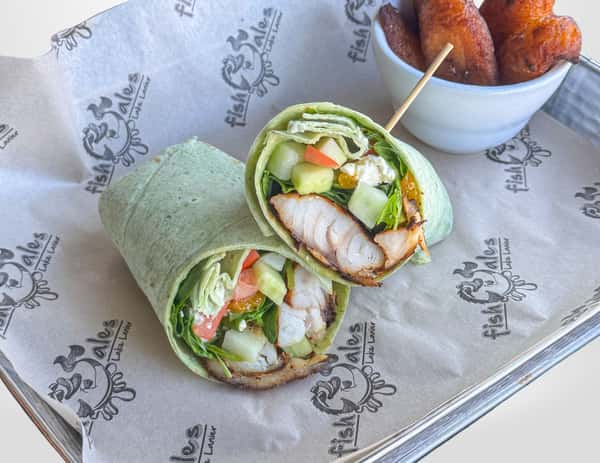 Island Grouper Wrap