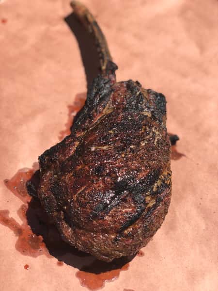MASSIVE TOMAHAWK STEAK