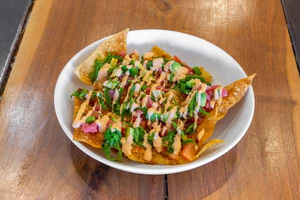Ahi Poke Nacho
