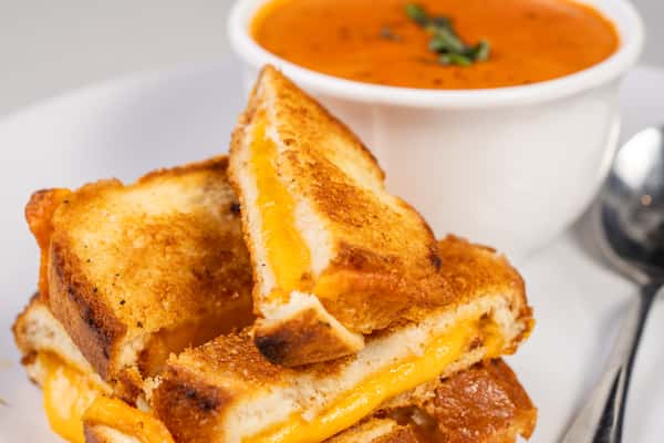 Grilled Cheese and Tomato Soup