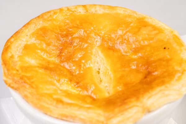 Chicken Pot Pie + Classic Caesar