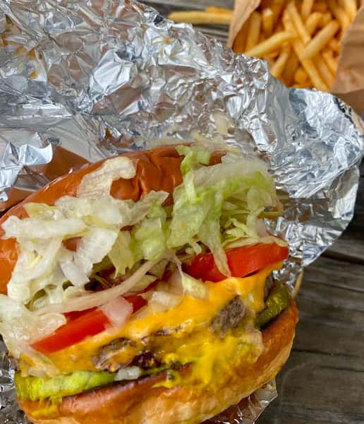 Cheeseburger and Fries