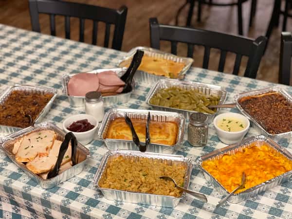 Family Meal with Dessert
