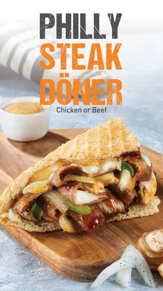 Philly Cheese Steak Doner(NEW)