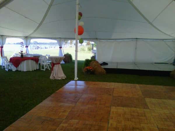 wooden dance floor